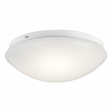 Ceiling Space 15W 1 LED 10.75 Inch Wide Flush Mount by Kichler - 10755WHLED