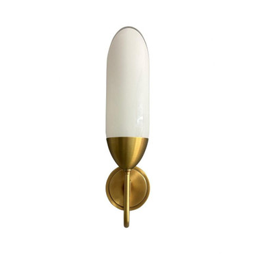 1 Light Wall Sconce 18 Inch Tall and 4.75 Inch Wide by House of Troy - WL302-BB