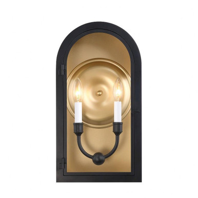 Grotto 2Light Outdoor Wall Lantern 18.75 Inch X 10 Inch Wide by Savoy House - 5-411-331