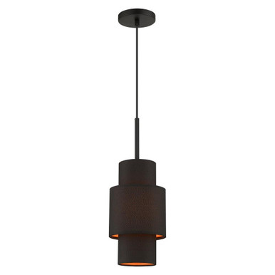 Sentosa 1 Light Small Pendant by Livex - 45612-04