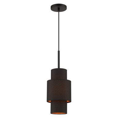Sentosa 1 Light Small Pendant by Livex - 45612-04