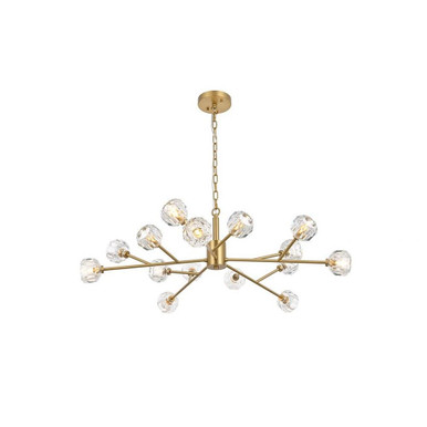 Graham 15 Light Oversized Pendant by Elegant - 3509D42