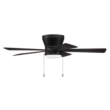 Merit 52 Inch 5 Blade Ceiling Fan with Light Kit by Craftmade - MER52FB5