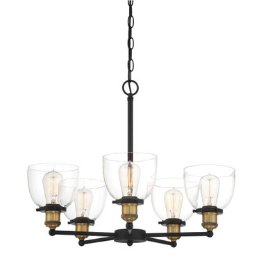 Bryson 5 Light Medium Chandelier by Designers Fountain - 92685-vb
