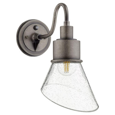 Torrey 1 Light Outdoor Wall Mount 14 Inch Tall by Quorum - 733