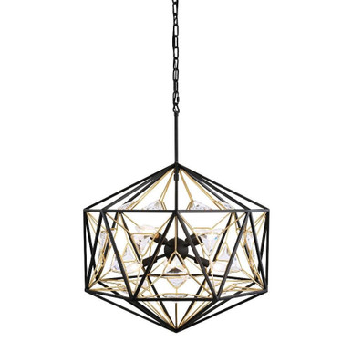 Marcia 8 Light Large Pendant by Varaluz - 353P08MBFG