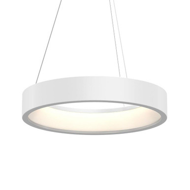 Tromme 36W 1 LED Short Pendant 4 Inch Tall and 24 Inch Wide by Sonneman - 2864.03-J20