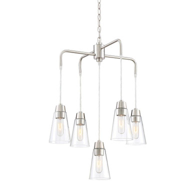 Echo 5 Light Medium 3 Tier Chandelier by Designers Fountain - 87885-sp