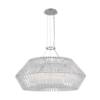 Taza 6 Light Large Pendant by Kalco - 508452CH
