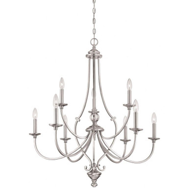 Savannah Row 9 Light Large Chandelier By Minka Lavery - 3339-84