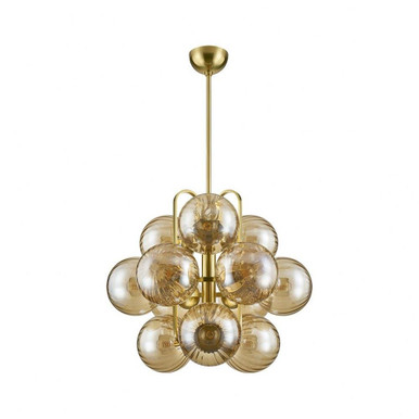 Cronus 12 Light Large Chandelier by Corbett - 476-34-VPB