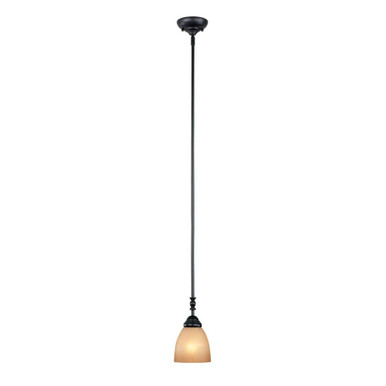 Apollo 1 Light Mini Pendant by Designers Fountain - 94030-orb