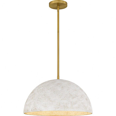 Portia 3 Light Pendant 10 Inch Tall and 17.75 Inch Wide by Quoizel - QP6768BRG