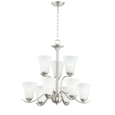 Vital 9 Light Medium Chandelier by Maxim - 12076