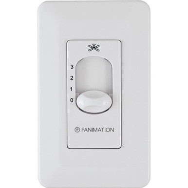 Accessory 3 Speed Fan Wall Control For Up To 5 Fans by Fanimation - CW7WH