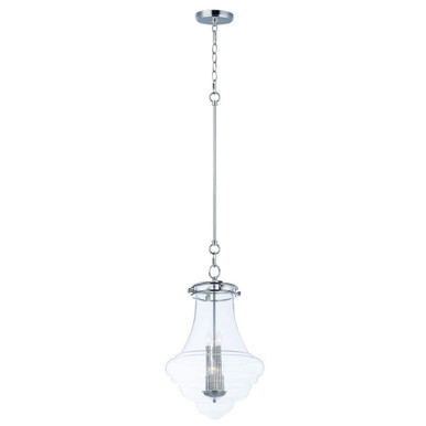 Retro 6 Light Large Pendant by Maxim - 25189CLPN