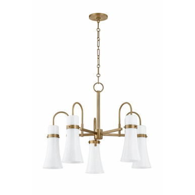 Maple 5 Light Large Chandelier by Troy - F3427-PBR