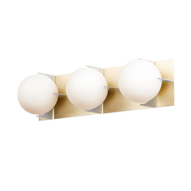Finn 3 Light Vanity Light by Maxim - 32477SWSBRBP
