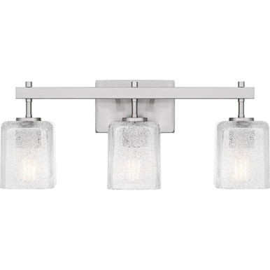 Brenthouse 3 Light Bath Vanity 9.25 Inch Tall and 22.5 Inch Wide by Quoizel - BTH8622