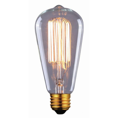 60W ST64 E26 Base Replacement Bulb 5.6 Inches Tall by Canarm Inc - B-ST64-17C