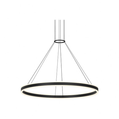 Double Corona 102W 2 LED Pendant 2.75 Inch and 47.25 Inch Wide by Sonneman - 2307