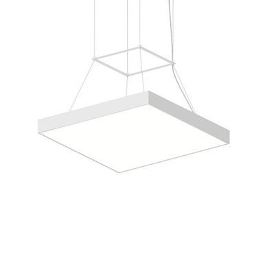 Pi 53W 1 LED Pendant 2.5 Inch Tall and 24 Inch Wide by Sonneman - 3973