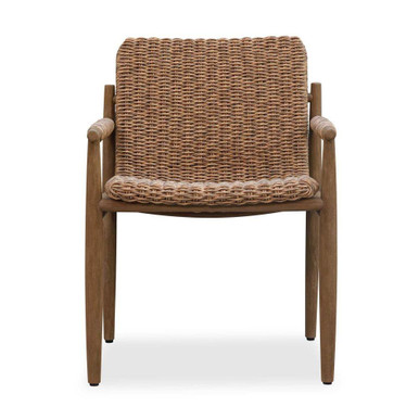 Sumba Outdoor Lounge Chair 33.5 Inch Tall and 27.5 Inch Wide by Uttermost - 51147