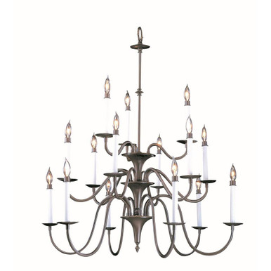 Jamestown 15 Light Oversized Foyer Chandelier by Framburg 9235 - 9235