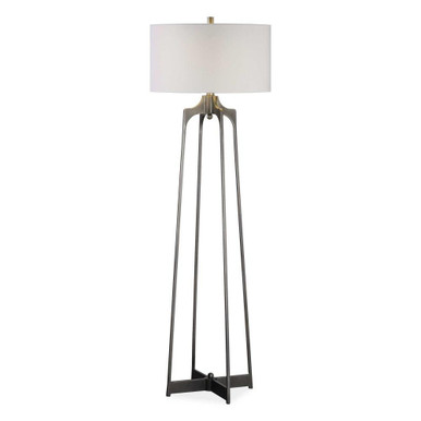 Adrian 1 Light Modern Floor Lamp by Uttermost - 28131