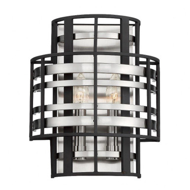 Presten 2 Light Wall Sconce by Minka Metropolitan - N7982-420