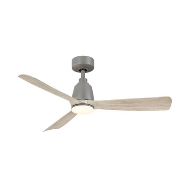Kute 3 Blade Ceiling Fan with Light Kit 44 Inch Wide by Fanimation - FPD8547AGP-LK
