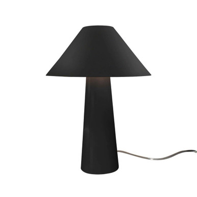 Portable 2 Light Tall Table Lamp 21.5 x 15 Inches by JD CER-2555-BKMT - CER-2555-BKMT