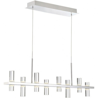 Netto 8 Light LED Linear Chandelier by Eurofase - 33723-013