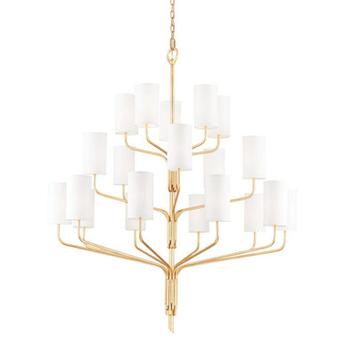 Juniper 20 Light Oversized Chandelier by Troy - F61620-GL