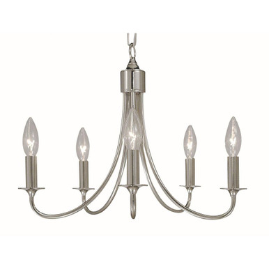 Maisonette 5 Light Small Chandelier by Framburg - 1004