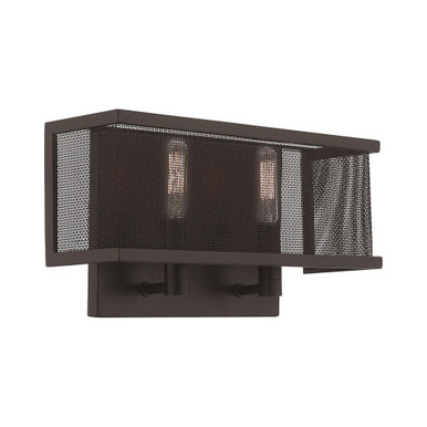 Braddock 2 Light Wall Sconce by Livex - 41208-07