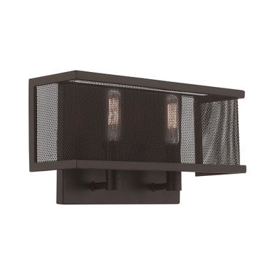Braddock 2 Light Wall Sconce by Livex - 41208-07