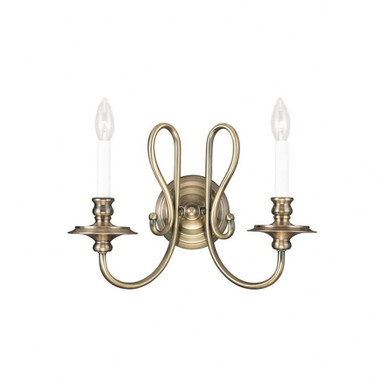 Caldwell 1 Light Wall Sconce by Livex - 5161-91