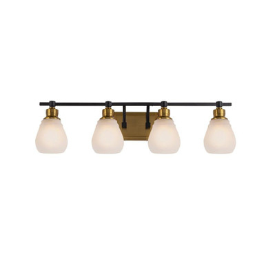 Nelson 4 Light Vanity Light by Artcraft - AC11684BB