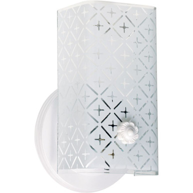 1 Light Vanity Light 4.25 Inch Wide by Nuvo - SF76/273