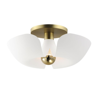 Poppy 4W 1 LED Flush Mount 7.25 Inch Tall and 17.75 Inch Wide by Maxim - 11399