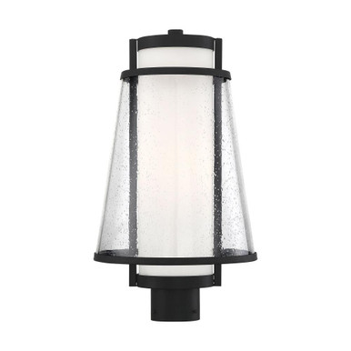Anau 1 Light Outdoor Post Lantern 10.5 Inches by 18.38 Inches High by Nuvo - 60/6605