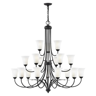 Ridgedale 18 Light Oversized Chandelier by Livex - 6479-04