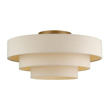Bellingham 5 Light Extra Large Semi Flush Mount 28 Inch Wide by Livex - 58877-48