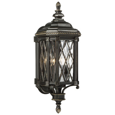 Bexley Manor 4 Light Small Candle Style Outdoor Wall Mount by Minka Lavery - 9321-585