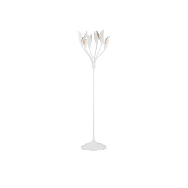 Snowflower 6 Light Floor Lamp 71 x 19 Inches by Currey Company - 8000-0160