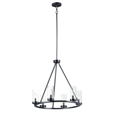 Sentinel 6 Light Medium Chandelier by Maxim - 25255