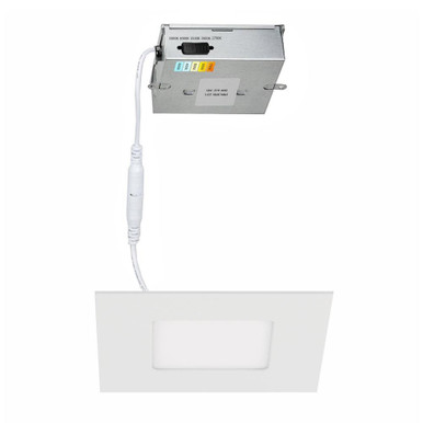 Lotos 14W 1 LED Square Recessed Kit 1 Inch X 7.13 Inch Wide by WAC Limited - R6ESDR-W9CS-WT