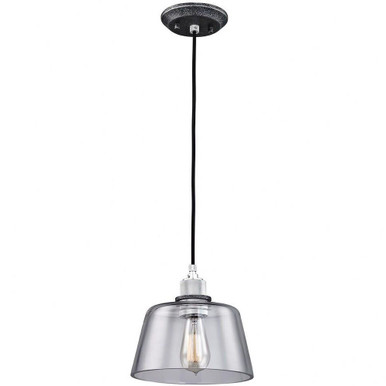 Audiophile 1 Light Pendant 8.75 Inches Tall and 9.5 Inches Wide by Troy - F6152-OS/PA