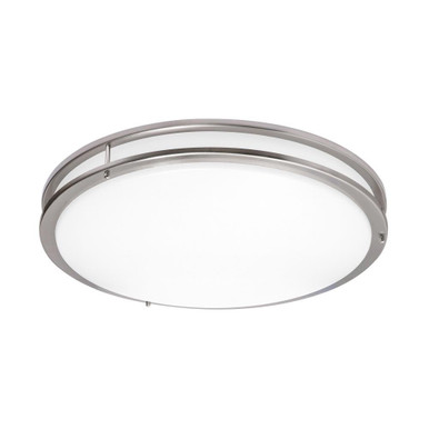 Carlisle 34W 1 LED Flush Mount 5 Inch Tall and 24 Inch Wide by AFX - CAF24L5AJUDSN
